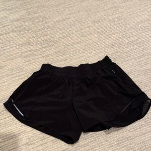 lululemon athletica Black Hotty Hot 4” Shorts
